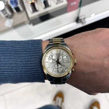 Tissot PR 100 Chronograph Silver Dial Two Tone Steel Strap Watch for Men - T150.417.22.031.00 Authentic Buy Shop Now