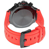 Tissot T Race Chronograph Black Dial Red Rubber Strap Watch for Men - T141.417.37.061.01 Buy Now By Tissot