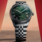 Tissot Ballade Powermatic 80 COSC Green Dial Silver Steel Strap Watch for Men - T156.408.11.093.00 Authentic Buy Shop Now