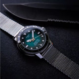 Tissot Seastar 1000 Powermatic 80 Automatic Green Dial Silver Mesh Strap Watch for Men - T120.407.11.091.00 Authentic Buy Shop Now