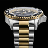 Emporio Armani Sea Explorer Black Dial Two Tone Steel Strap Watch for Men - AR60089 Buy Now By Emporio Armani