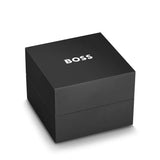 Hugo Boss Taper Chronograph White Dial Silver Steel Strap Watch for Men - 1514087 Authentic Buy Shop Now
