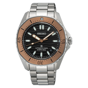 Seiko Prospex Polygonal Sea Diver Automatic Black Dial Silver Steel Strap Watch for Men - SPB485J1 Authentic Buy Shop Now