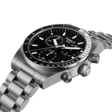 Tissot PR516 Chronograph Black Dial Silver Steel Strap Watch for Men - T149.417.11.051.00 Authentic Buy Shop Now