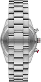 Emporio Armani Racer Chronograph Blue Dial Silver Steel Strap Watch for Men - AR11676 Buy Now By Emporio Armani
