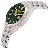 Seiko 5 Sports Automatic Green Dial Silver Steel Strap Watch for Men - SRPL57K1 Authentic Buy Shop Now