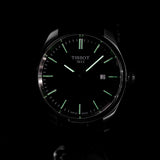 Tissot PR 100 Black Dial Black Leather Strap Watch for Men - T150.410.16.051.00 Authentic Buy Shop Now
