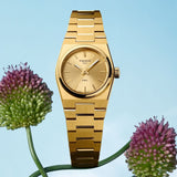 Tissot PRX 25mm Gold DIal Gold Steel Strap Watch for Women - T137.010.33.021.00 Authentic Buy Shop Now