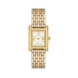Tory Burch Eleanor White Dial Tri Tone Steel Strap Watch for Women - TBW1078 Buy Now By Tory Burch