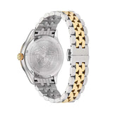 Versace Hellenyium Quartz Blue Dial Two Tone Steel Strap Watch for Women - VE2S00522 Buy Now By Versace