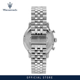 Maserati Epoca Chronograph Limited Edition Black Dial Silver Steel Strap Watch for Men - R8873618029 Authentic Buy Shop Now