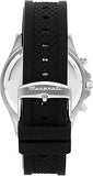 Maserati SFIDA Chronograph Black Dial Black Silicone Strap Watch for Men - R8871640005 Authentic Buy Shop Now