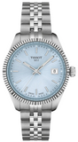 Tissot Ballade Quartz Blue Dial Silver Steel Strap Watch for Women - T156.210.11.351.00 Authentic Buy Shop Now