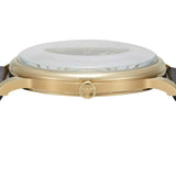 Emporio Armani Minimalist Green Dial Black Leather Strap Watch for Men - AR11601 Buy Now By Emporio Armani