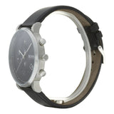 Hugo Boss Integrity Chronograph Black Dial Black Leather Strap Watch for Men - 1513777 Authentic Buy Shop Now