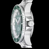Emporio Armani Sea Explorer Green Dial Silver Steel Strap Watch for Men - AR60080 Buy Now By Emporio Armani
