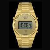 Tissot PRX Digital Quartz Gold Dial Gold Steel Strap Watch for Men - T137.463.33.020.00 Buy Now By Tissot