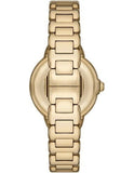 Emporio Armani Mia Crystals Gold Dial Gold Steel Strap Watch for Women - AR11609 Buy Now By Emporio Armani