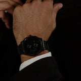 Hugo Boss Peak Chronograph Black Dial Black Steel Strap Watch for Men - 1514192 Authentic Buy Shop Now