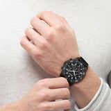 Hugo Boss Admiral Chronograph Black Dial Black Nylon Strap Watch for Men - 1513918 Authentic Buy Shop Now