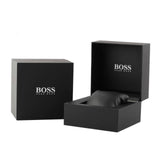 Hugo Boss Trace Chronograph Blue Dial Brown Leather Strap Watch for Men - 1514002 Authentic Buy Shop Now