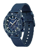 Hugo Boss Admiral Chronograph Blue Dial Blue Nylon Strap Watch for Men - 1513919 Authentic Buy Shop Now