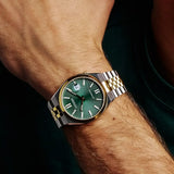 Citizen Tsuyosa 60 Automatic Green Dial Two Tone Steel Strap Watch for Men - NK0024-54X Authentic Buy Shop Now