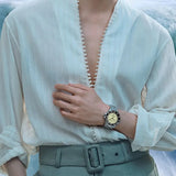 Emporio Armani Sea Explorer Yellow Dial Silver Steel Strap Watch for Men - AR60083 Buy Now By Emporio Armani