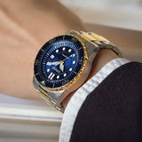 Citizen Mechanical Automatic Blue Dial Two Tone Steel Strap Watch for Men - NJ0174-82L Buy Now By Citizen