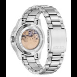 Citizen Mechanical Automatic White Dial Silver Steel Strap Watch for Men - NJ0171-81A Buy Now By Citizen