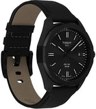 Tissot PRC 100 Solar Quartz Black Dial Black Leather Strap Watch for Men - T151.422.36.051.00 Authentic Buy Shop Now