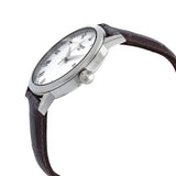 Tissot T Classic Dream Quartz White Dial Brown Leather Strap Watch for Men - T129.410.16.013.00 Authentic Buy Shop Now