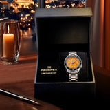 Seiko Prospex The Night of Siam Limited Edition Yellow Dial Silver Steel Strap Watch for Men - SPB487J1 Authentic Buy Shop Now