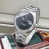 Maserati Competizione Black Dial Silver Steel Strap Watch for Men - R8853100028 Authentic Buy Shop Now