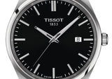 Tissot PR 100 Black Dial Silver Steel Strap Watch for Men - T150.410.11.051.00 Authentic Buy Shop Now