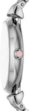 Emporio Armani Gianni T-Bar Pink Dial Silver Steel Strap Watch for Women - AR11686 Buy Now By Emporio Armani