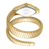 Just Cavalli Cristallo Green Dial Gold Steel Strap Watch for Women - JC1L307M0035 Authentic Buy Shop Now