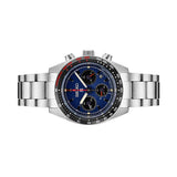 Seiko Prospex Speedtimer Solar Chronograph Blue Dial Silver Steel Strap Watch for Men - SSC815 Authentic Buy Shop Now