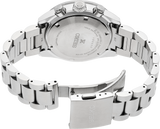 Seiko Prospex Solar Chronograph 1969 Re-interpretation Orange Dial Silver Steel Strap Watch for Men - SSC947 Buy Now By Seiko