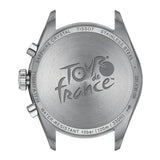 Tissot PR 100 Tour De France Chronograph Black Dial Silver Steel Strap Watch for Men - T150.417.11.051.00 Authentic Buy Shop Now