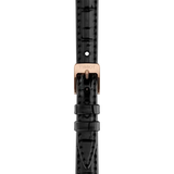 Tissot SRV White Mother of Pearl Dial Black Leather Strap Watch for Women - T160.110.36.113.00 Authentic Buy Shop Now