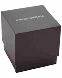 Emporio Armani Gino Black Dial Black Leather Strap Watch for Men - AR11666 Buy Now By Emporio Armani