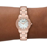 Emporio Armani Mia Mother of Pearl Dial Rose Gold Steel Strap Watch for Women - AR11671 Buy Now By Emporio Armani