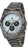 Maserati Velocità Chronograph Blue Dial Black Steel Strap Watch for Men - R8873652004 Authentic Buy Shop Now