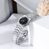 Tissot PRX Quartz Diamonds Black Dial Silver Steel Strap Watch for Women - T137.010.11.056.00 Authentic Buy Shop Now