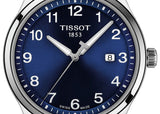 Tissot T-Sport Gent XL Blue Dial Brown Leather Strap Watch for Men - T116.410.16.047.00 Authentic Buy Shop Now