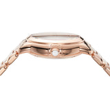 Emporio Armani Mia Meccanico Mother of Pearl Dial Rose Gold Steel Strap Watch for Women - AR60072 Buy Now By Emporio Armani