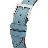 Gucci G Timeless Silver Dial Blue Leather Strap Watch for Women - YA1265039 Authentic Buy Shop Now