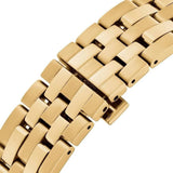 Seiko Presage Cocktail Time Automatic Diamonds Gold Dial Gold Steel Strap Watch for Women - SRE018J1 Authentic Buy Shop Now