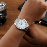Tissot Classic Dream Silver Dial Silver Steel Strap Watch for Men - T129.410.11.031.00 Authentic Buy Shop Now